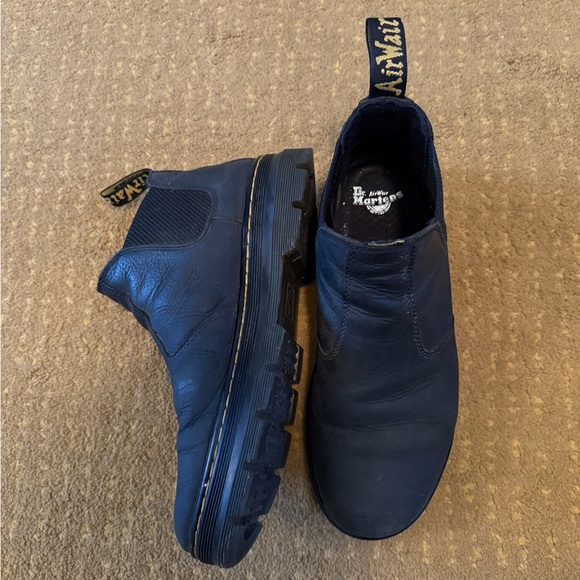 Dr. Martens HARDIE II LEATHER CHELSEA WORK BOOTS Black - Picture 4 of 10